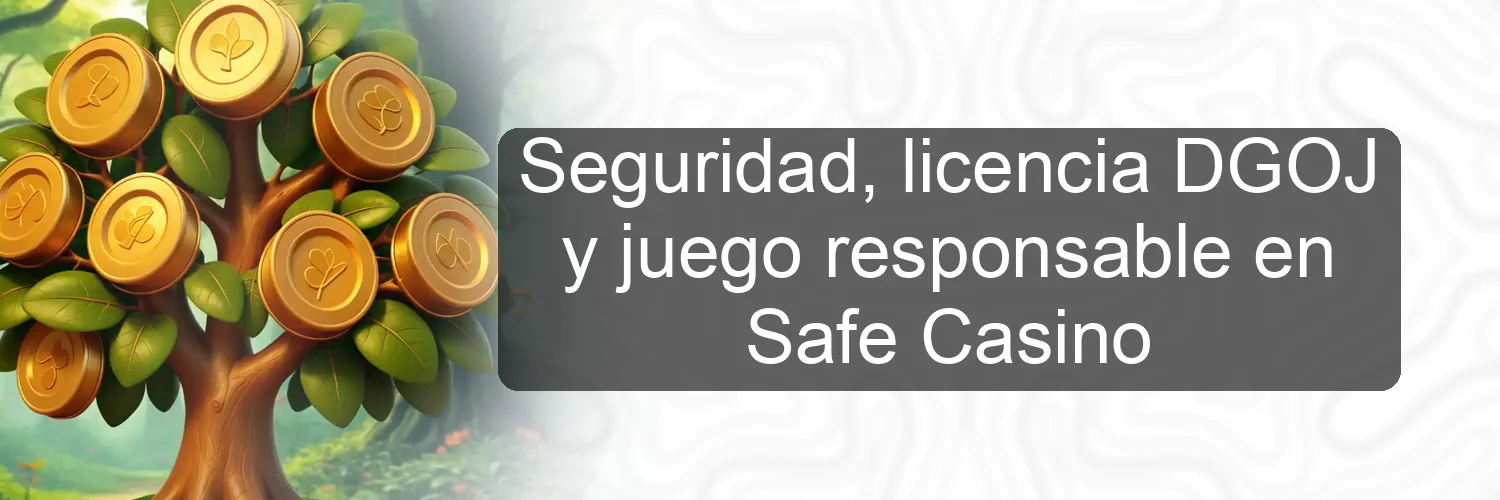 Seguridad, licencia DGOJ y juego responsable en Safe Casino Seguridad, licencia DGOJ y juego responsable en Safe Casino