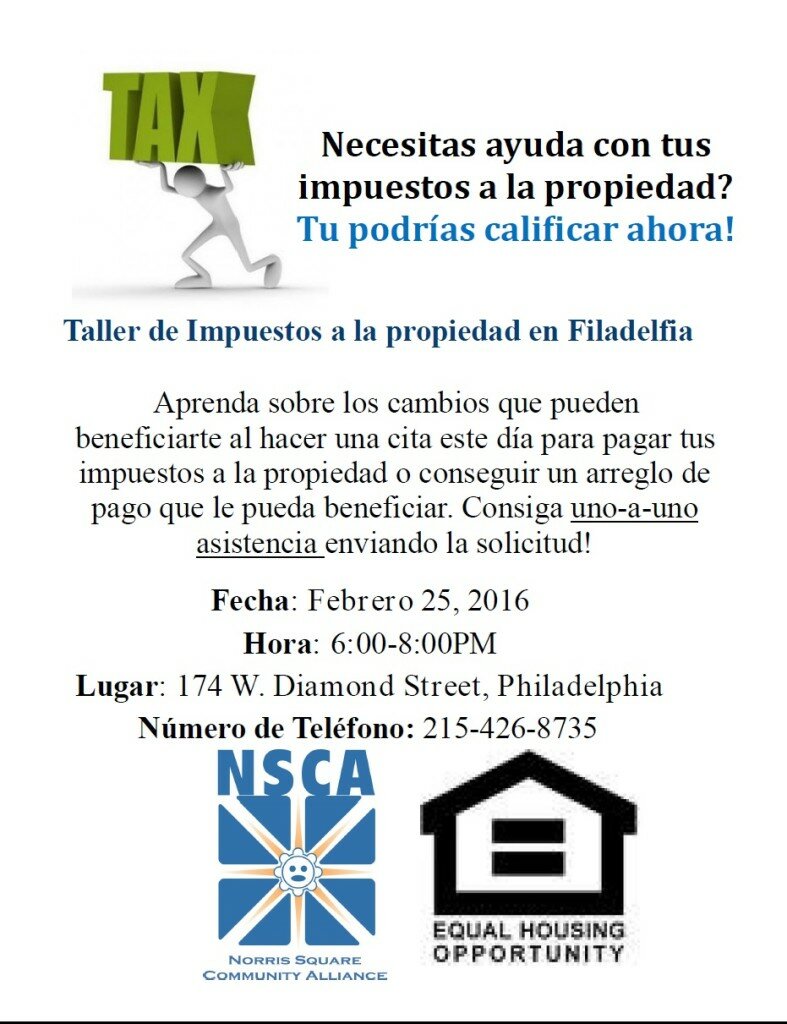 Property Tax Workshop Spanish