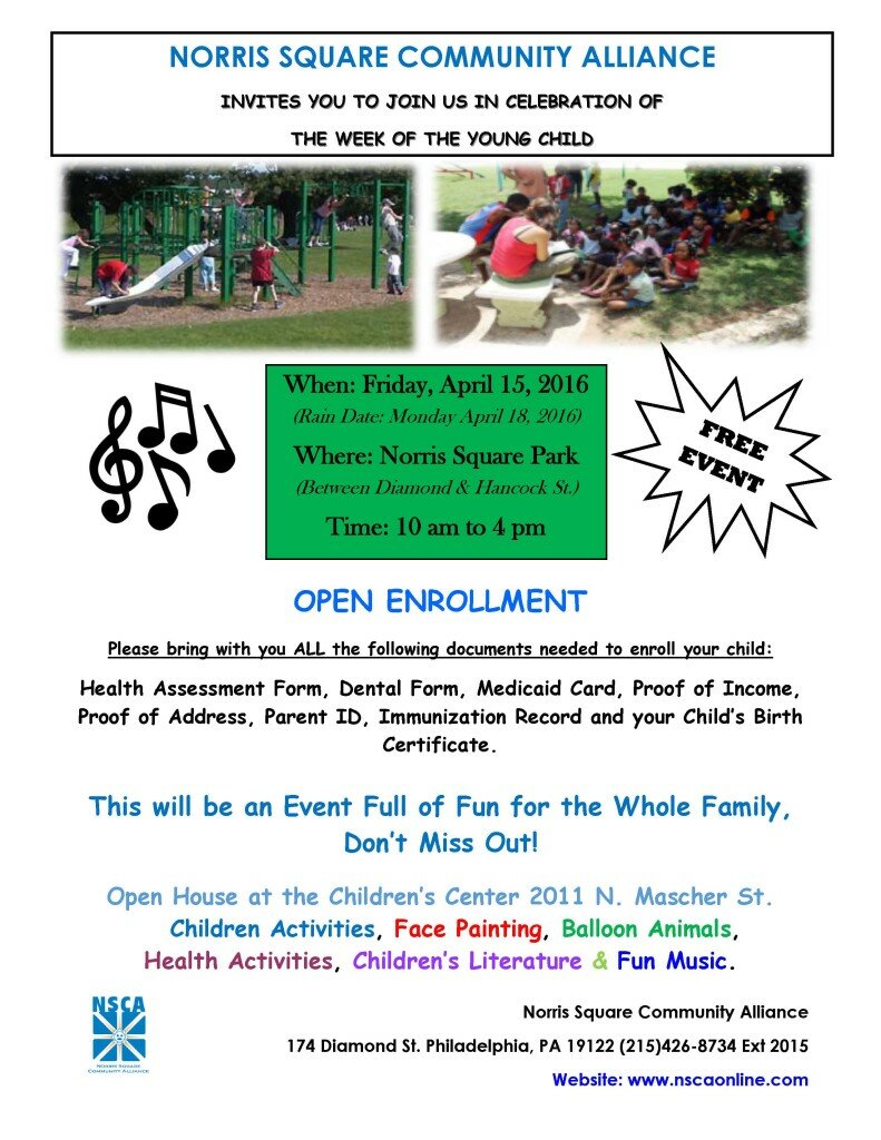 Week of the Child 2016 EngFlyer