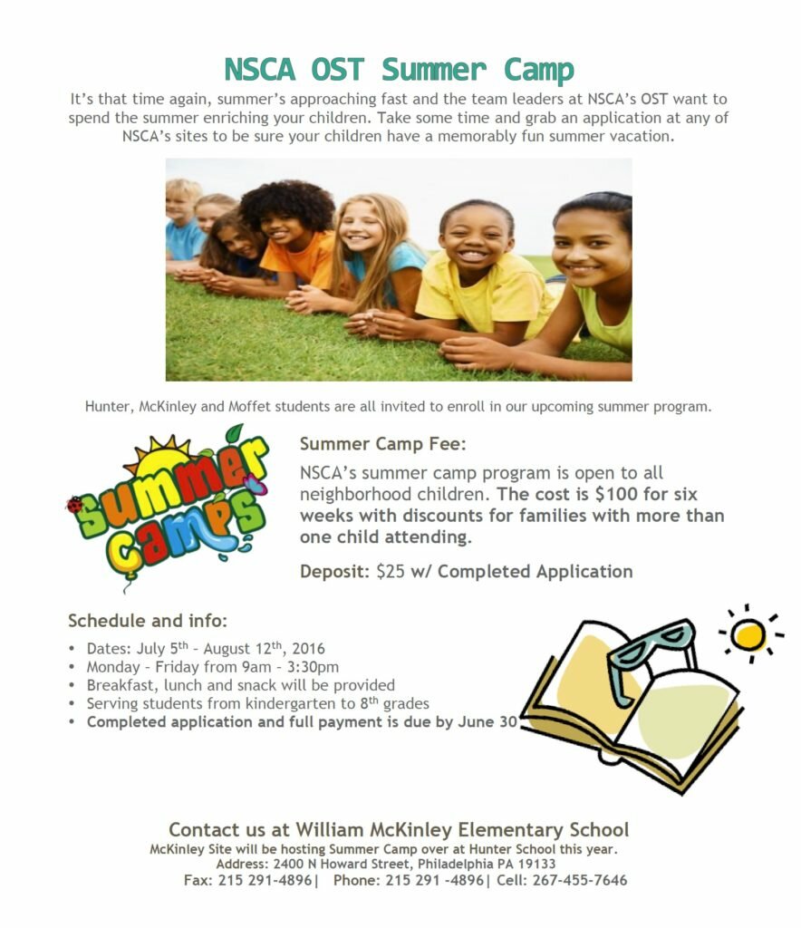 Summer Camp 2016 flyer draft 1